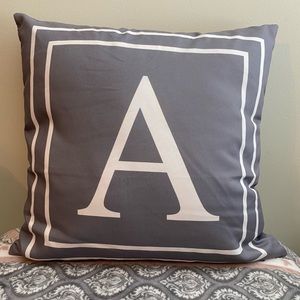 “A” Pillow